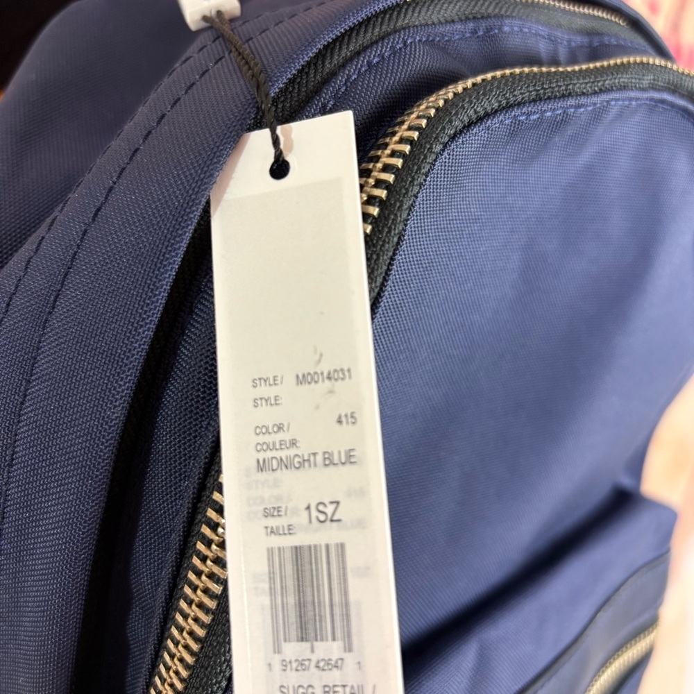SOLD NEW Marc Jacobs Navy Mini Backpack - Picture 3 of 8